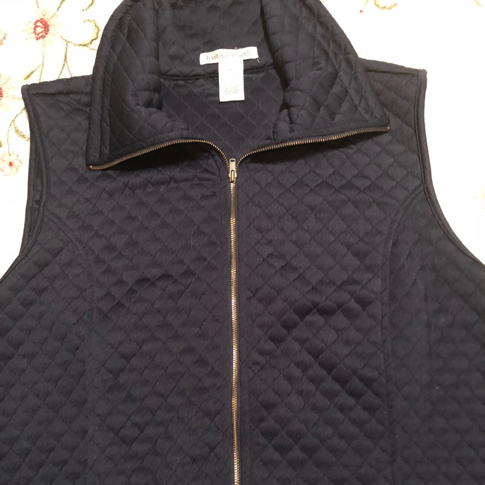 Navy vest